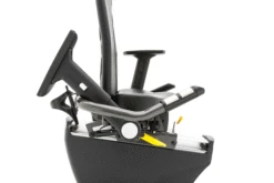 Spirit XBR55ENT Recumbent Bike (Entertainment Series) -Elite Fitness Store Armrest folded