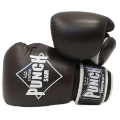BOXING GLOVES - Siam - LEATHER - 12OZ - CHOCOLATE -Elite Fitness Store BOXINGGLOVES Siam LEATHER 12OZ CHOCOLATE3