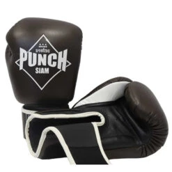 BOXING GLOVES - Siam - LEATHER - 12OZ - CHOCOLATE -Elite Fitness Store BOXINGGLOVES Siam LEATHER 12OZ CHOCOLATE4