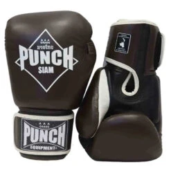 BOXING GLOVES - Siam - LEATHER - 12OZ - CHOCOLATE -Elite Fitness Store BOXINGGLOVES Siam LEATHER 12OZ CHOCOLATE5