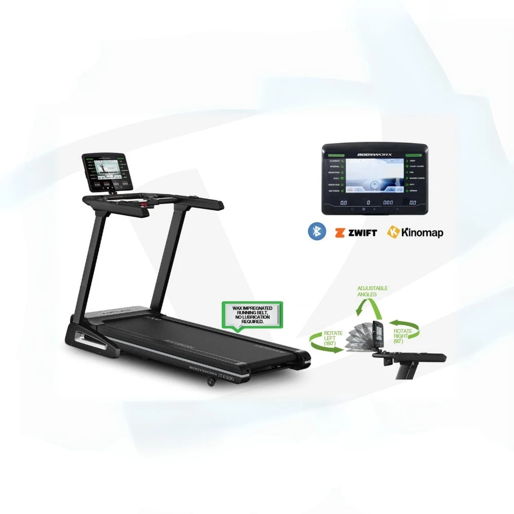 Bodyworx JTX3.00 Entertainment Treadmill 3 Bodyworx JTX3.00 Entertainment Treadmill - Image 3