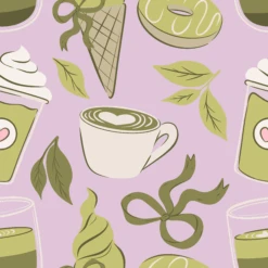 I Love You So Matcha - Hooded Gym Towel -Elite Fitness Store FRONT MatchaLove DP 07 1