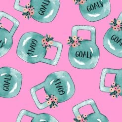 Pretty Powerful - Hooded Gym Towel -Elite Fitness Store FRONT16