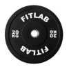 Fitlab Premium Black Bumper Plates - 20kg