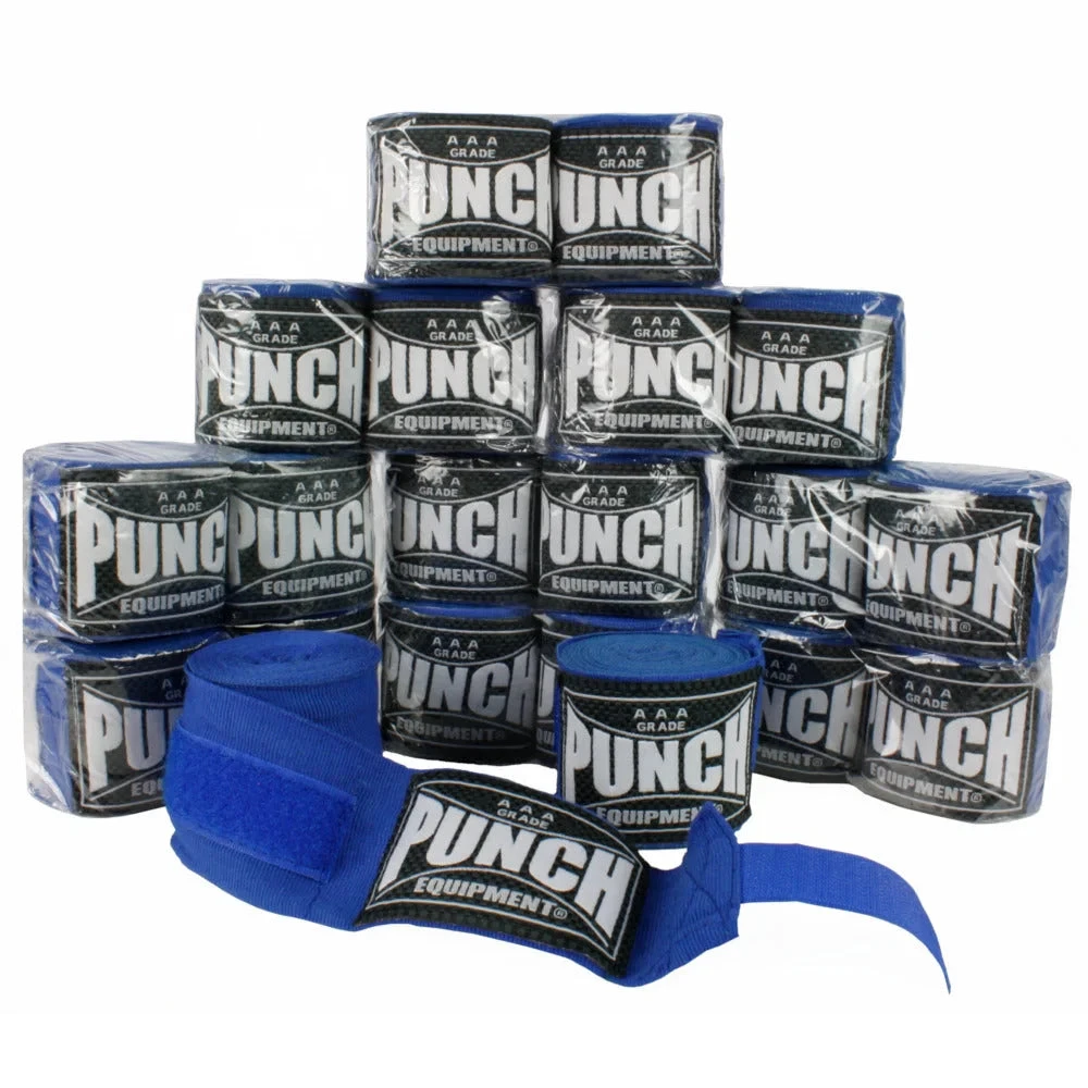 HAND WRAPS - Stretch - 4.5m BULK PACK 10 PAIRS 1 HAND WRAPS - Stretch - 4.5m BULK PACK 10 PAIRS