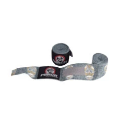 HAND WRAPS - Urban - 4.5m STRETCH - GOLD SKULL -Elite Fitness Store HANDWRAPS Urban 4.5mSTRETCH GOLDSKULL 1