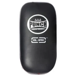 THAI PADS - MIL SPEC™ - STRAIGHT - BLACK -Elite Fitness Store MIL SPEC THAI PAD STRAIGHT PTP777MSB D