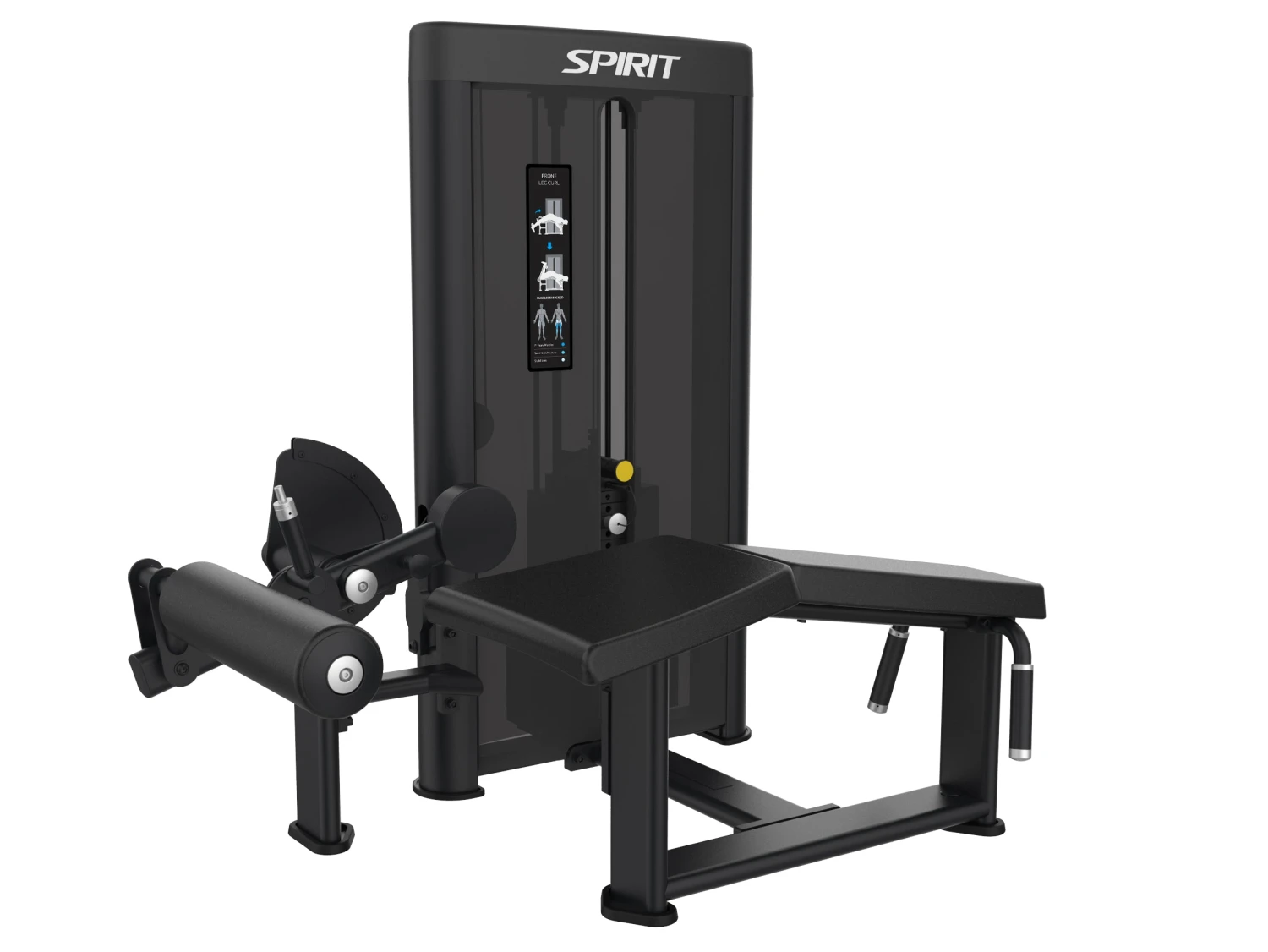 Spirit Commercial Strength - Prone Leg Curl 1 Spirit Commercial Strength - Prone Leg Curl