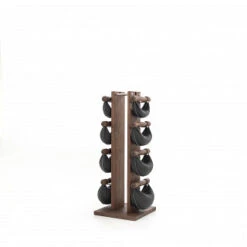 NOHRD SWINGBELL TOWER SET -Elite Fitness Store SwingTowerWalnut Black