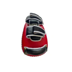 THAI PAD - Siam - LEATHER - CURVED - DOUBLE STRAP - RED/WHITE 6 THAI PAD - Siam - LEATHER - CURVED - DOUBLE STRAP - RED/WHITE -Elite Fitness Store THAIPAD Siam LEATHER CURVED DOUBLESTRAP REDWHITE 2