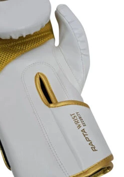 BOXING GLOVES - Urban™ RAPTA - 12oz -Elite Fitness Store URBAN RAPTA WHITE GOLD UBG100WG12 D
